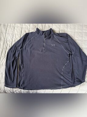 Under Armour Black Fleece Quarter-Zip Pullover